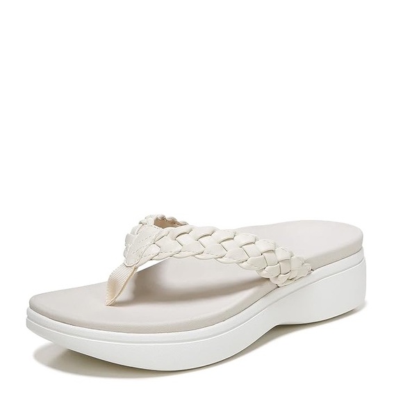 Vionic Cream Sandals - Picture 1 of 6